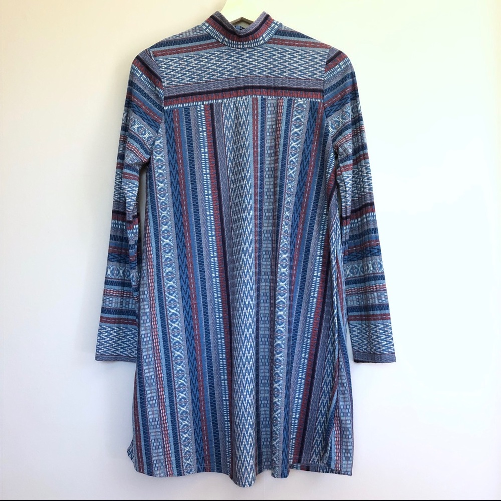 Altar’d State tribal print mockneck dress